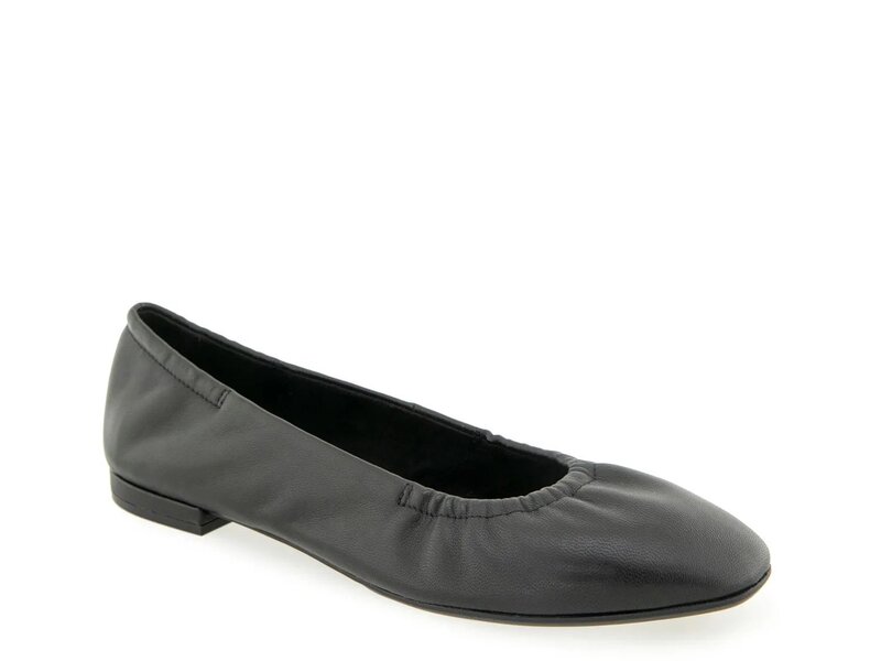 エアロソールズ レディース シューズ パンプス Aerosoles Antonia Flat Black Leather ブラック