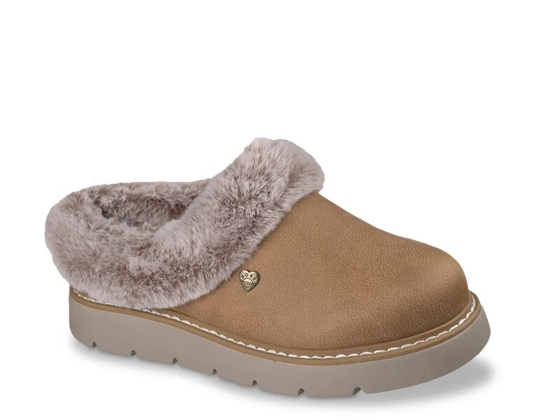 スケッチャーズ レディース シューズ サンダル Skechers BOBS Keepsakes Lite Cozy Blend Slipper - Women's Cognac
