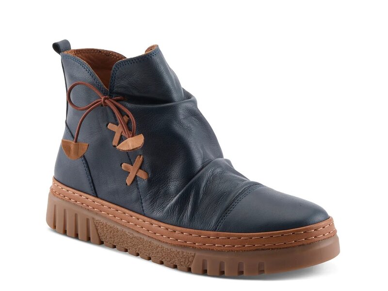 スプリングステップ レディース シューズ ブーツ・レインブーツ Spring Step Vandis Bootie Navy ネイビー