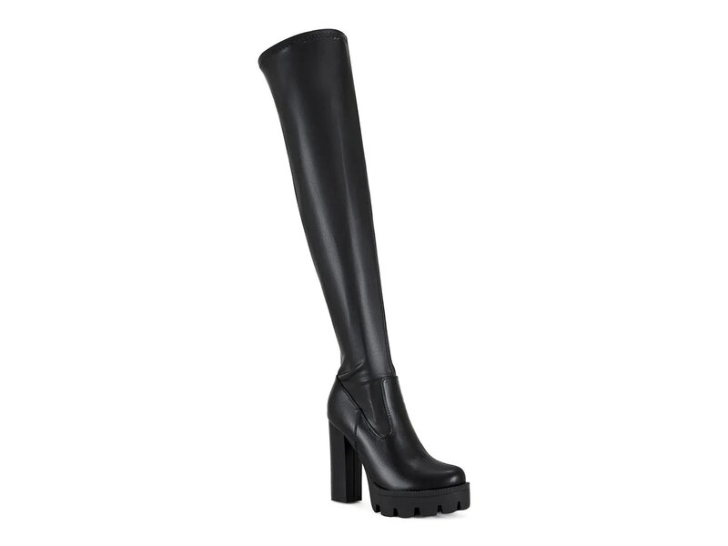 アザレア ワン レディース シューズ ブーツ・レインブーツ Azalea Wang Ashland Thigh High Boot Black ブラック