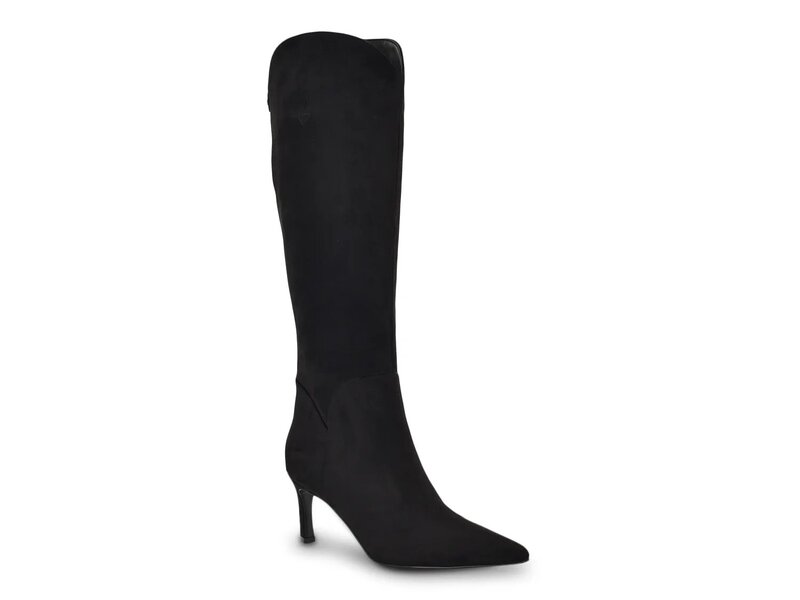 ゲス レディース シューズ ブーツ・レインブーツ Guess Palisa Boot Black Faux Suede ブラック|ReVida 店
