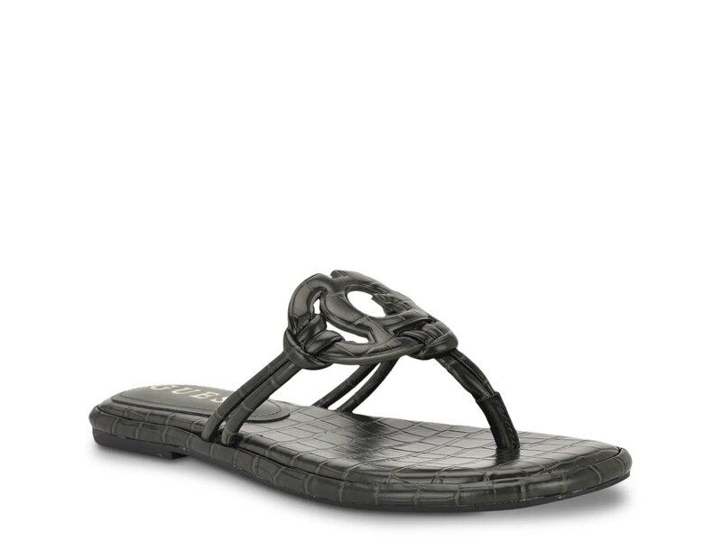 ゲス レディース シューズ サンダル Guess Saime Sandal Dark Green グリーン