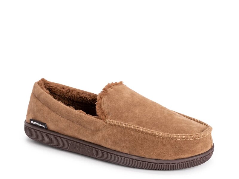 ムクルクス メンズ シューズ サンダル MUK LUKS Moccasin Slipper - Men's Camel Brown ブラウン