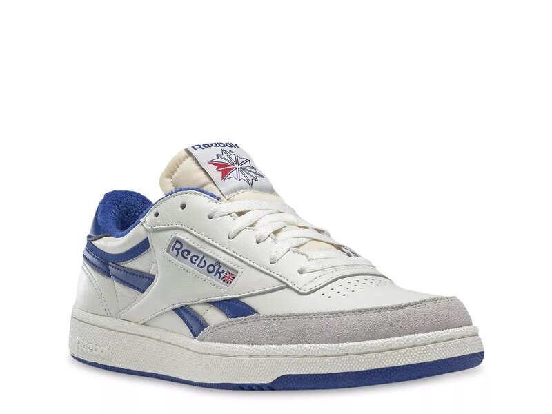 リーボック メンズ シューズ スニーカー ヴィンテージ Reebok Club C Revenge Vintage Sneaker White/Blue ホワイト