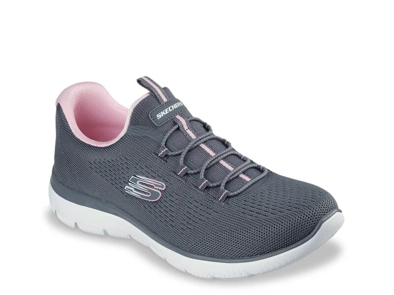 スケッチャーズ レディース シューズ スニーカー Skechers Summits Radiant Flow Sneaker Charcoal 濃灰色