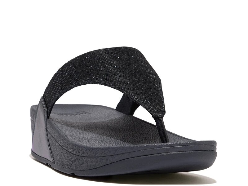 フィットフロップ レディース シューズ サンダル FitFlop Lulu Shimmerlux Wedge Sandal Navy ネイビー