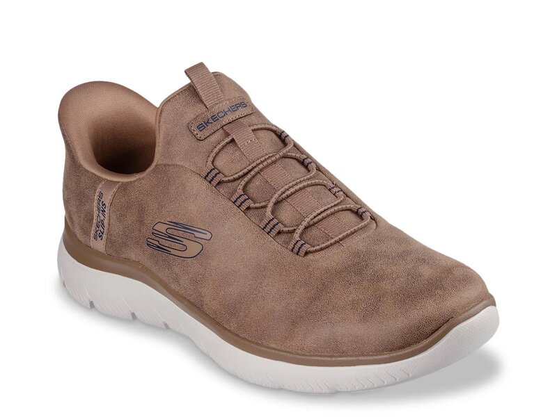 スケッチャーズ メンズ シューズ スリッポン・ローファー スニーカー Skechers Slip-ins Summits Korlo Slip-On Sneaker Whiskey