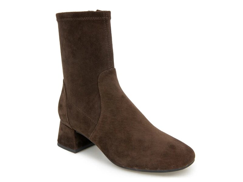 ケネスコール レディース シューズ ブーツ・レインブーツ Gentle Souls by Kenneth Cole Elbert Bootie Chocolate Brown Suede ブラウン｜ReVida 店