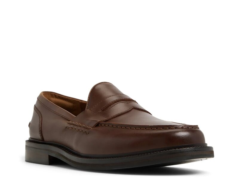 アルド メンズ シューズ スリッポン・ローファー Aldo Buckley Penny Loafer Cognac