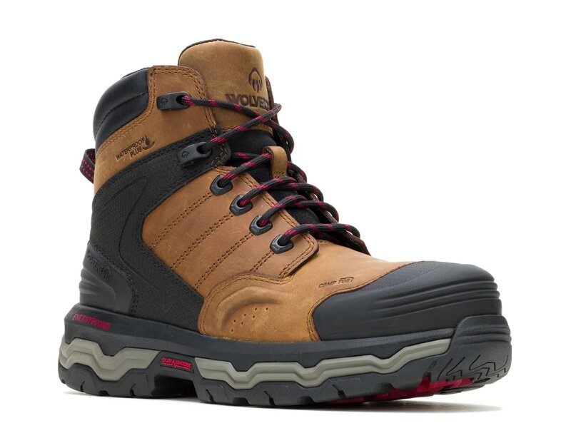 ウルヴァリン メンズ シューズ ブーツ・レインブーツ プルオーバー ブーツ Wolverine Alpha Infinity Waterproof CarbonMax Steel Toe Work Boot - Men\u0027s Taupe トープ