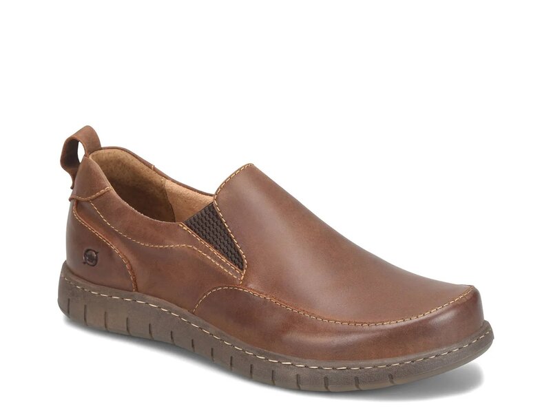 ボーン メンズ シューズ スリッポン・ローファー Born Leeds Slip-On Brown ブラウン