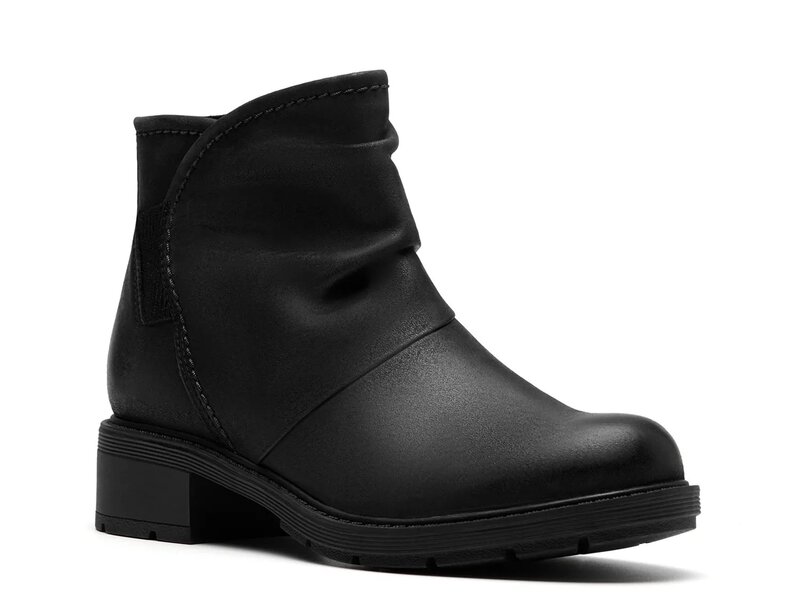 クラークス レディース シューズ ブーツ・レインブーツ Clarks Hearth Sofia Bootie Black ブラック