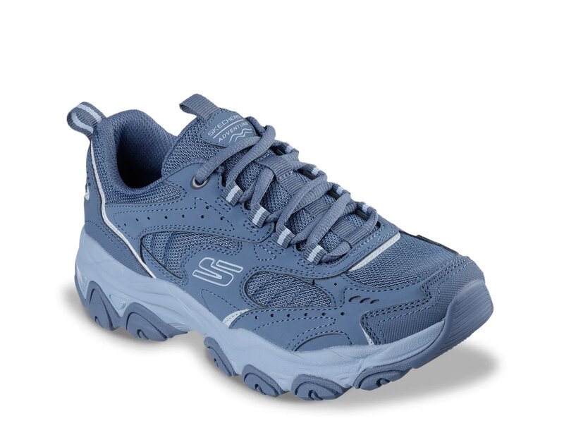 スケッチャーズ レディース シューズ スニーカー Skechers D\u0027Lites Trail Runner Square Ledge Sneaker - Women\u0027s Blue 青色