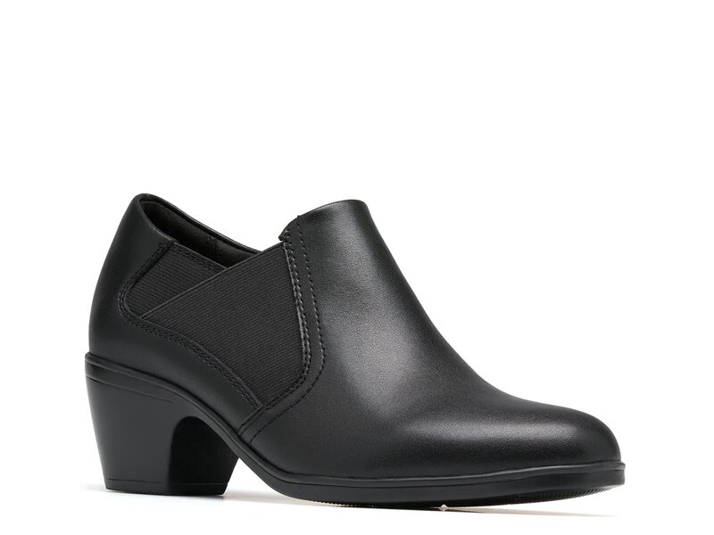 クラークス レディース シューズ ブーツ・レインブーツ Clarks Emily 2 Bootie Black ブラック