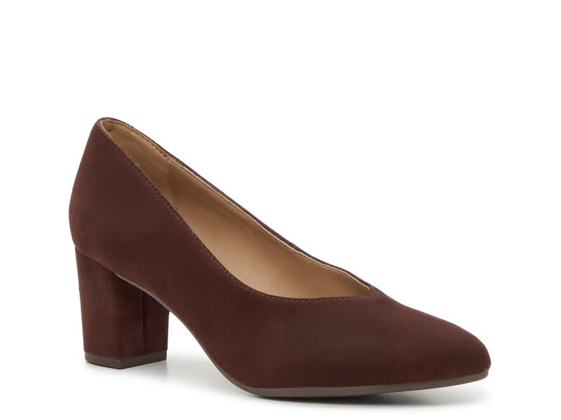 ハッシュパピー レディース シューズ パンプス Hush Puppies Layran Pump Dark Brown ブラウン