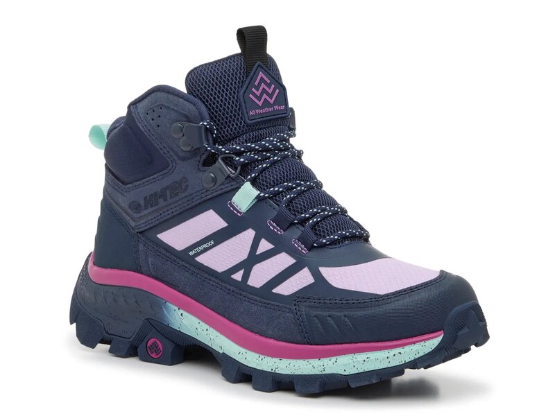 ハイテック レディース シューズ ブーツ・レインブーツ Hi-Tec Aww Mauna Waterproof Hiking Boot - Women's Navy ネイビー｜ReVida 店 15,600円