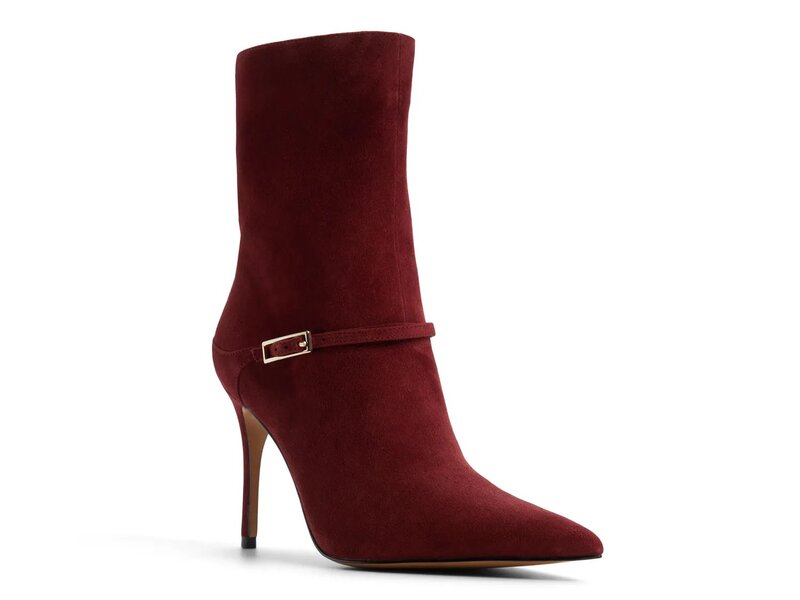 アルド レディース シューズ ブーツ・レインブーツ Aldo Verena Bootie Burgundy バーガンディ|ReVida 店