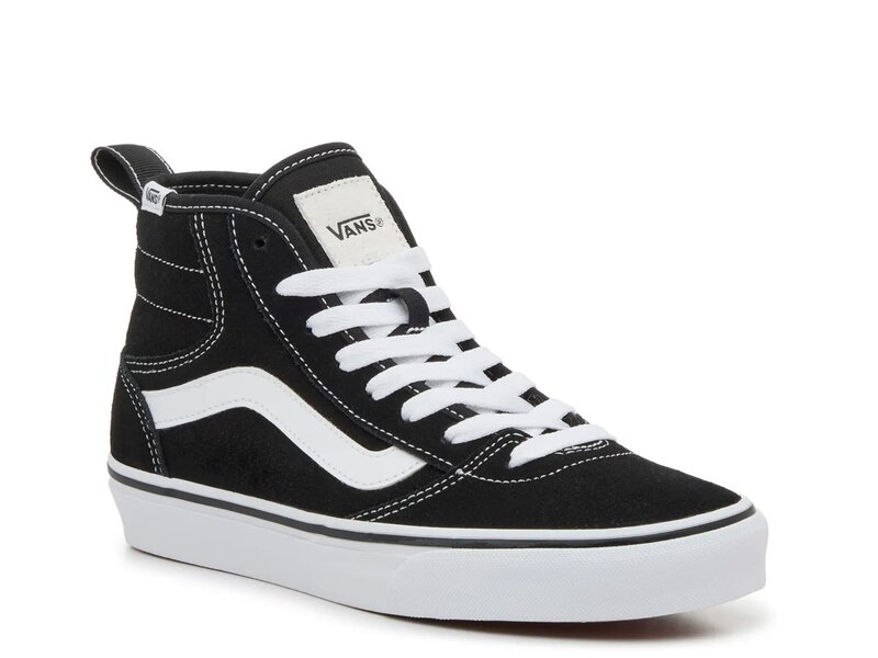 バンズ レディース シューズ スニーカー Vans Ashwood High-Top Sneaker - Women's Black/White ホワイト