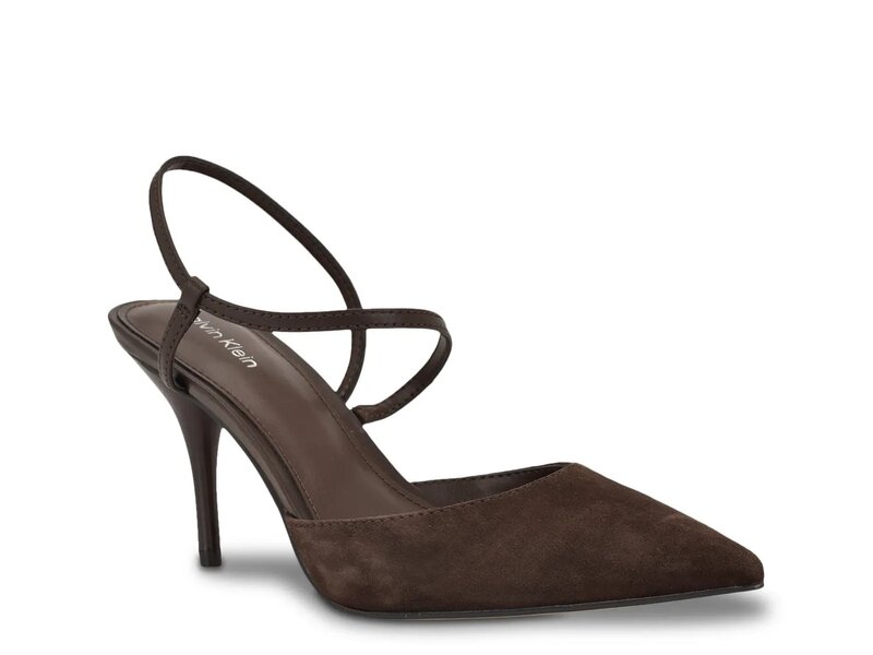 カルバンクライン レディース シューズ パンプス Calvin Klein Cordera Pump Dark Brown ブラウン