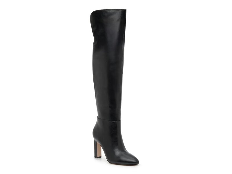 ジェシカシンプソン レディース シューズ ブーツ・レインブーツ Jessica Simpson Mystina Over-the-Knee Boot Black ブラック