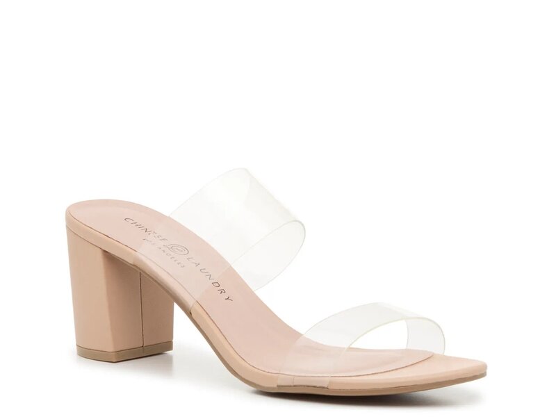 チャイニーズランドリー レディース シューズ サンダル Chinese Laundry Yanti Sandal Clear｜ReVida 店
