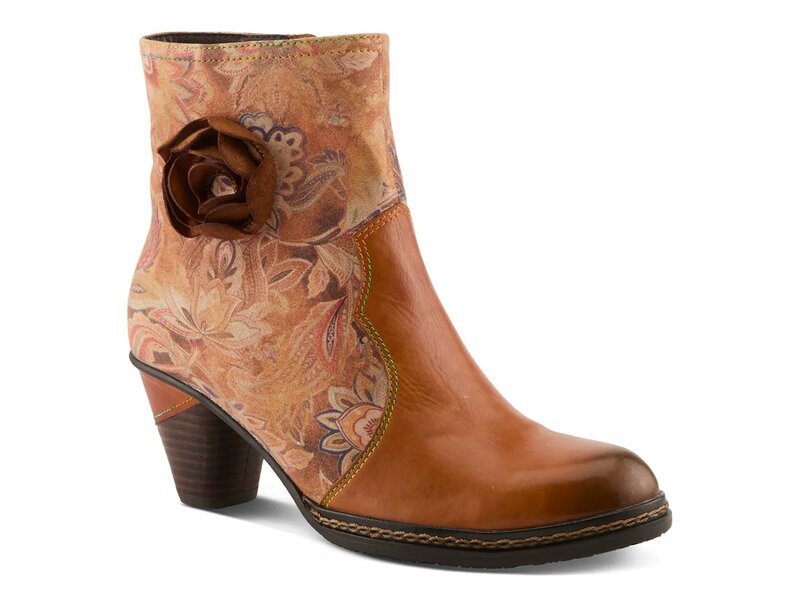 ラリティステ レディース シューズ ブーツ・レインブーツ L'Artiste Naima Bootie Tan/Multicolor タン
