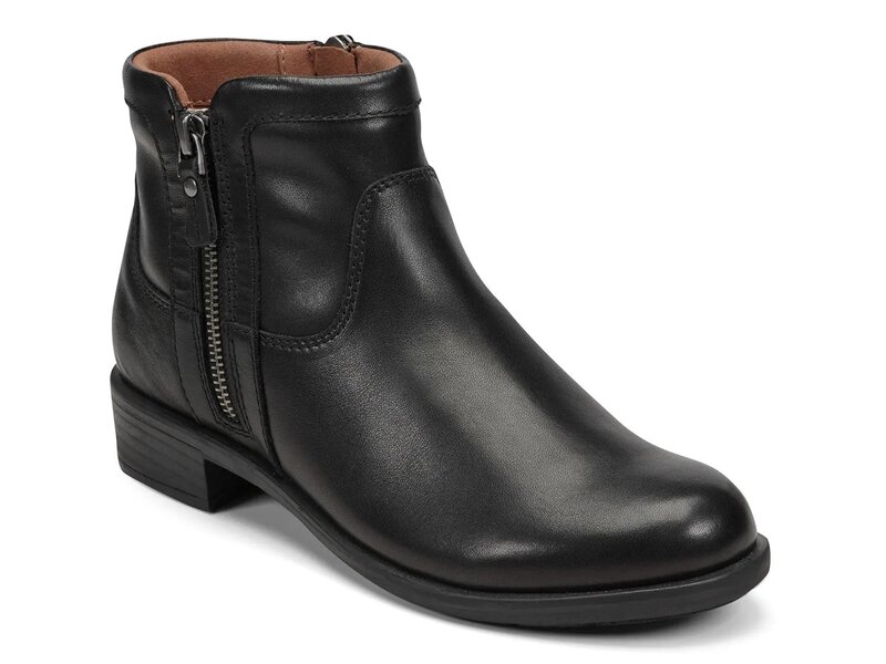 コブ ヒル レディース シューズ ブーツ・レインブーツ Cobb Hill Novela Bootie Black Leather ブラック｜ReVida 店