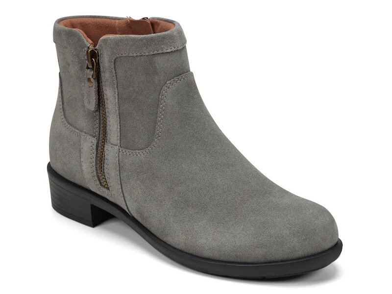 コブ ヒル レディース シューズ ブーツ・レインブーツ Cobb Hill Novela Bootie Grey Suede グレー|ReVida 店