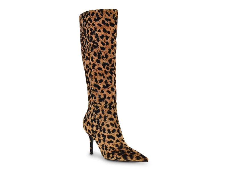 ゲス レディース シューズ ブーツ・レインブーツ Guess Gressa Boot Light Brown/Black Leopard Print 黒いこと