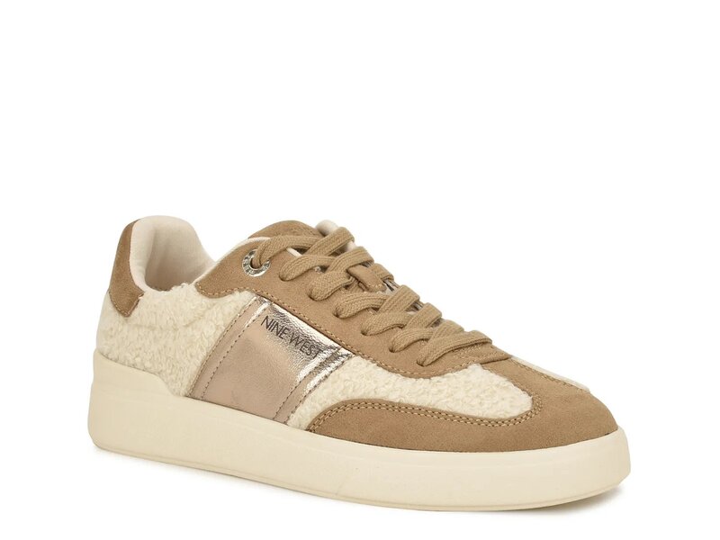 ナインウェスト レディース シューズ スニーカー Nine West Linehan Sneaker Beige/Tan/Ivory アイボリー