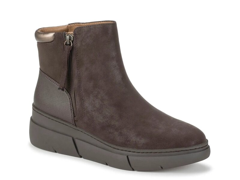 ベアトラップス レディース シューズ ブーツ・レインブーツ Baretraps Lakelyn Wedge Bootie Dark Brown ブラウン