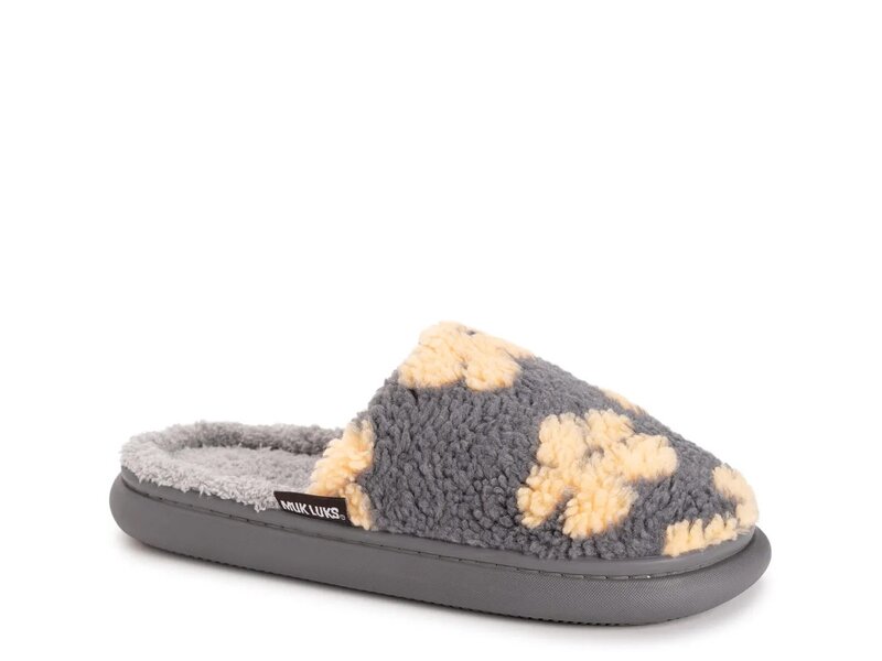 ムクルクス レディース シューズ サンダル MUK LUKS Joss Scuff Slipper - Women's Grey Flower グレー