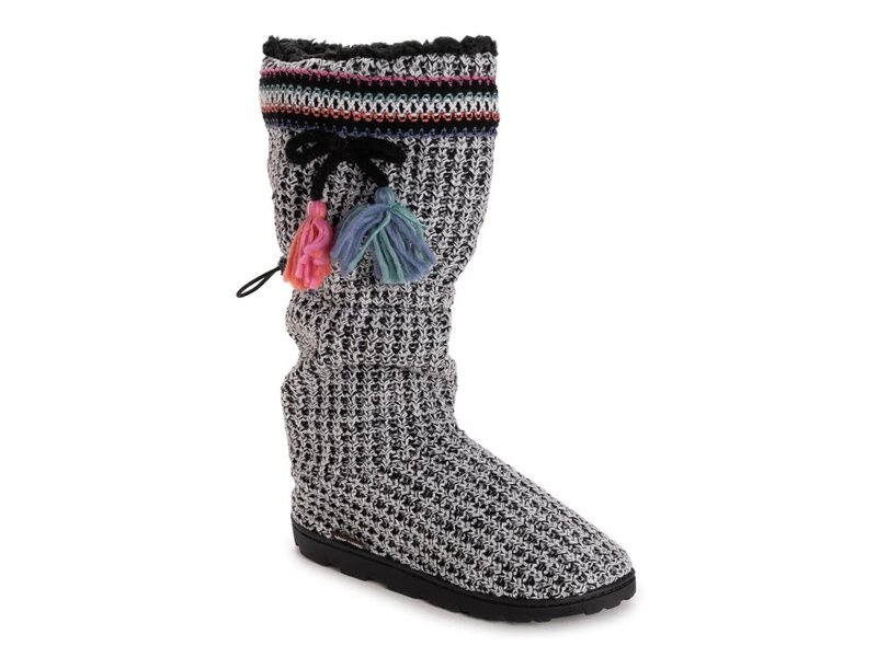 ムクルクス レディース シューズ ブーツ・レインブーツ MUK LUKS Tabbi Boot Slipper - Women's Black ブラック｜ReVida 店