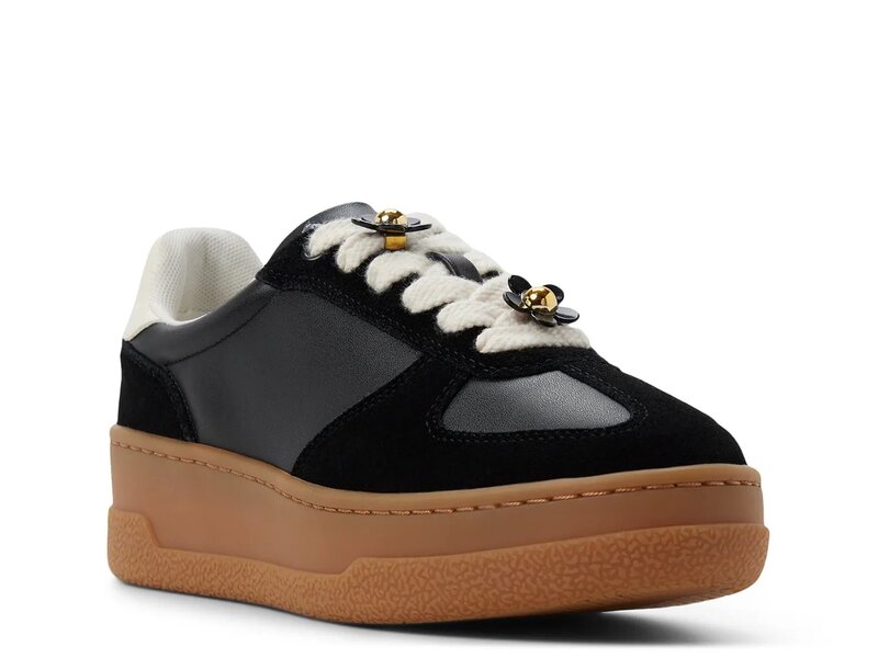 アルド レディース シューズ スニーカー プラットフォーム Aldo Deevale Platform Sneaker Black ブラック