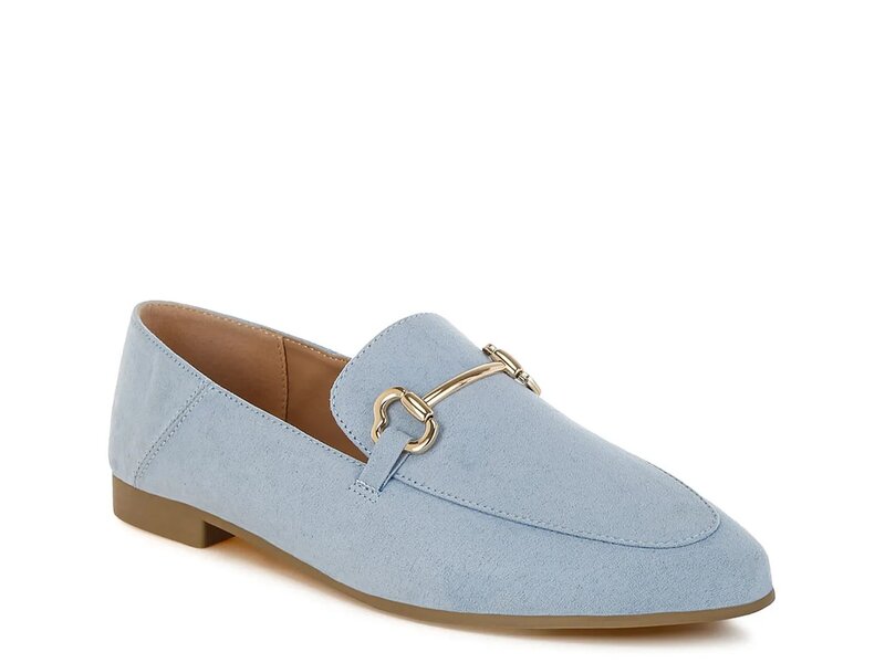 ロンドンラグ レディース シューズ スリッポン・ローファー London Rag Noltas Loafer Light Blue ブルー