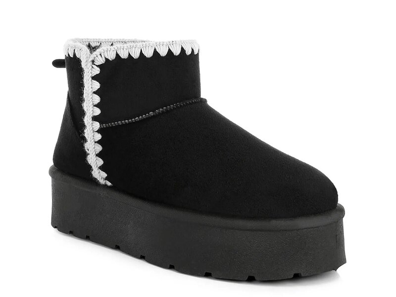 ロンドンラグ レディース シューズ ブーツ・レインブーツ London Rag Rochas Bootie Black 黒いこと