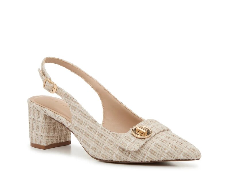 ケリー＆ケイティ レディース シューズ パンプス Kelly & Katie Bettia Pump Ivory/Beige Tweed Print アイボリー