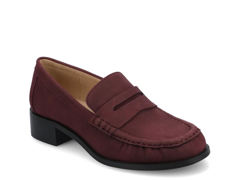 【送料無料】 ジャーニー レディース スリッポン・ローファー シューズ Danna Loafer Oxblood画像