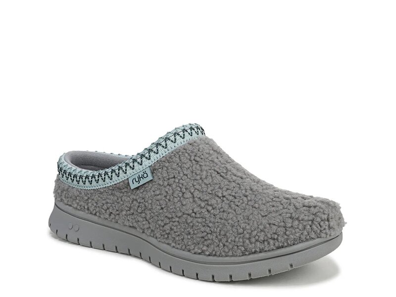 ライカ レディース シューズ サンダル Ryka Stellar Cozy Mule Grey グレー