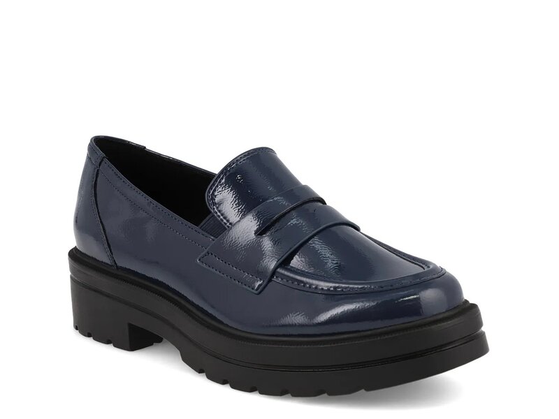 ミア レディース シューズ スリッポン・ローファー Mia Yaoni Loafer Navy ネイビー
