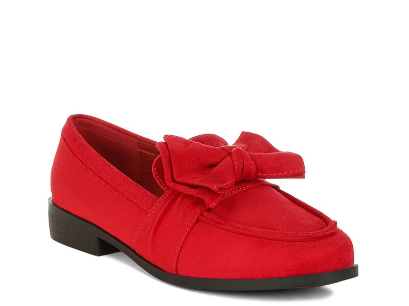 ロンドンラグ レディース シューズ スリッポン・ローファー London Rag Havisham Loafer Red レッド