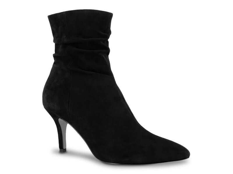 ベラヴィータ レディース シューズ ブーツ・レインブーツ Bella Vita Danielle Bootie Black Suede 黒いこと レディース靴-ブーツ