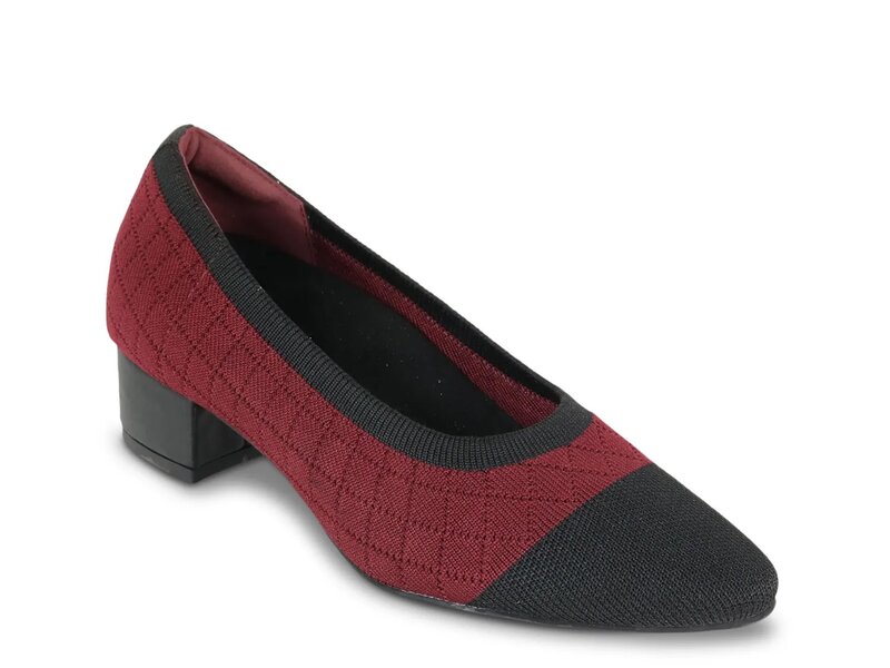 ダイビッドテイト レディース シューズ パンプス David Tate Cane Pump Red/Black ブラック