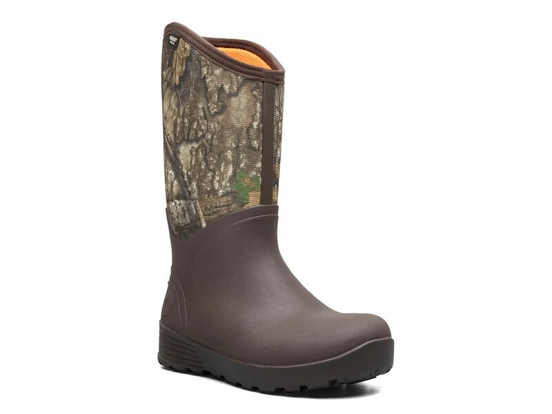 ボグス メンズ シューズ ブーツ・レインブーツ Bogs Bozeman II Vibram Arctic Grip Realtree APX Snow Boot - Men\u0027s Dark Green Camo Print 緑であること