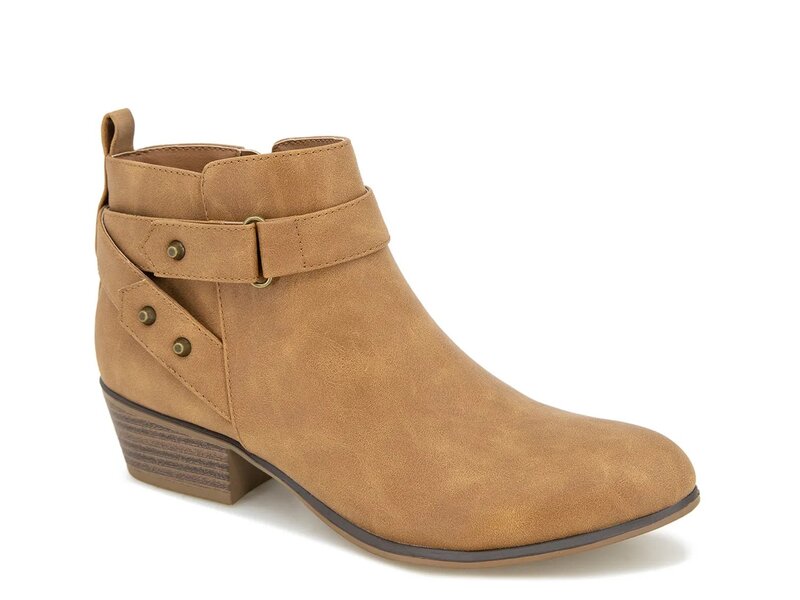 単位労働組合ベイ レディース シューズ ブーツ・レインブーツ UNIONBAY Tilly Bootie Cognac