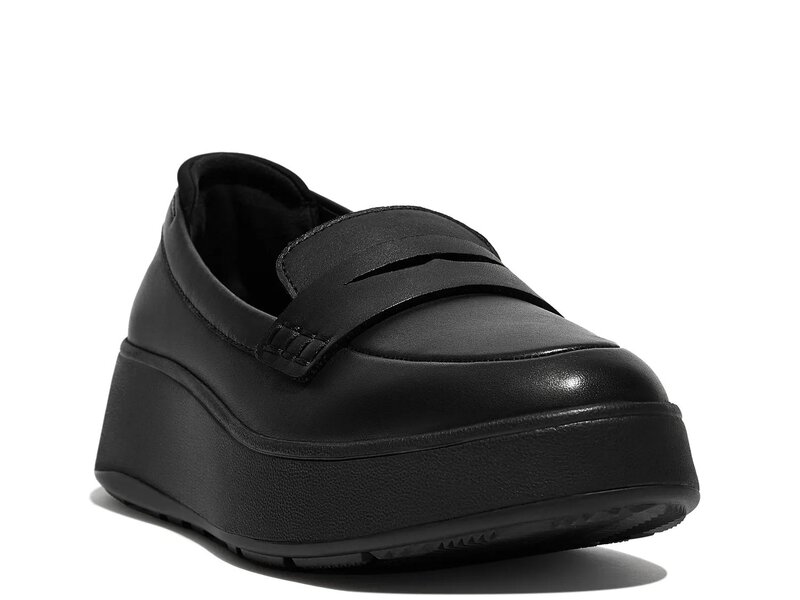 フィットフロップ レディース シューズ スリッポン・ローファー FitFlop F-Mode Penny Loafer Grey グレー