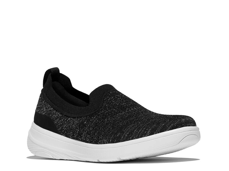相応うフロップ レディース シューズ スリッポン・ローファー スニーカー FitFlop Super-Q Slip-On Sneaker Multicolor マルチ色つや