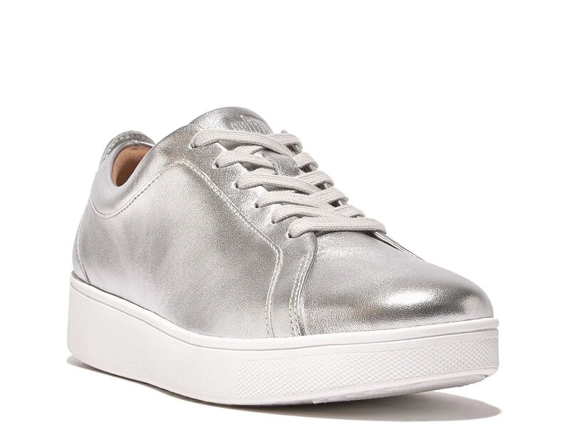 フィットフロップ レディース シューズ スニーカー FitFlop Rally Sneaker Silver Metallic シルバー