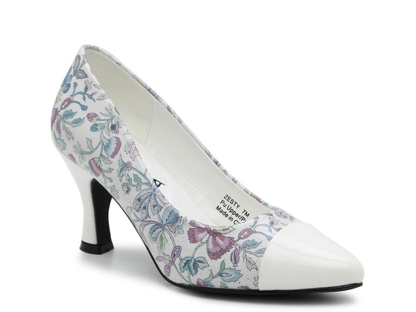 ベリーニ レディース シューズ パンプス Bellini Zesty Pump White/Multicolor Floral Print ホワイト｜ReVida 店