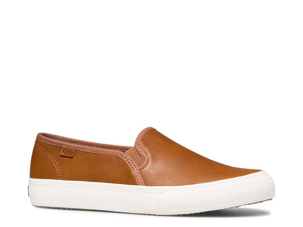 ケッズ レディース シューズ スニーカー Keds Double Decker Slip-On Sneaker - Women's Light Brown ブラウン